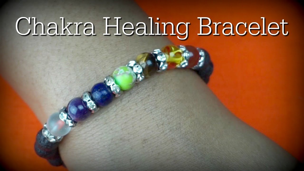 how to make a chakra bracelet